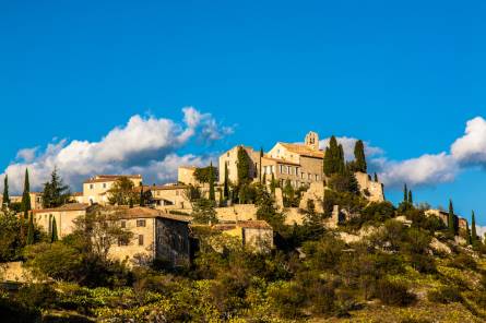 Le village de Méthamis