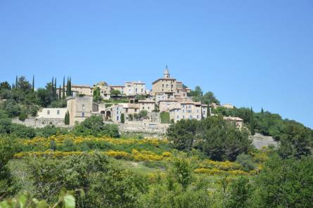 Le village de Crillon-le-Brave