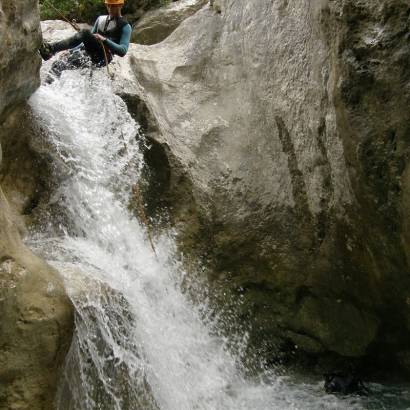 Canyoning avec l'Aspa