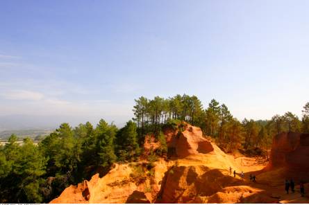 Itinéraire touristique - Terre d'ocre