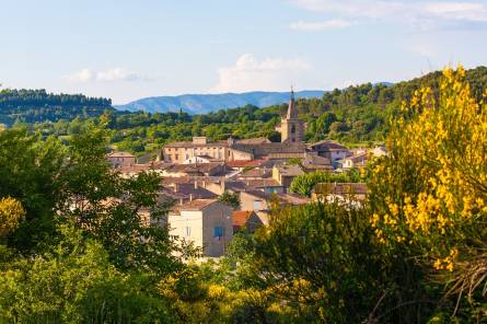 Le village de Malemort du Comtat