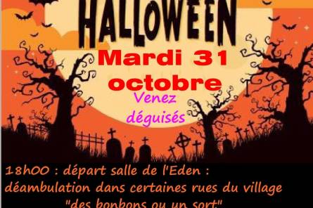 Soirée Halloween à Robion