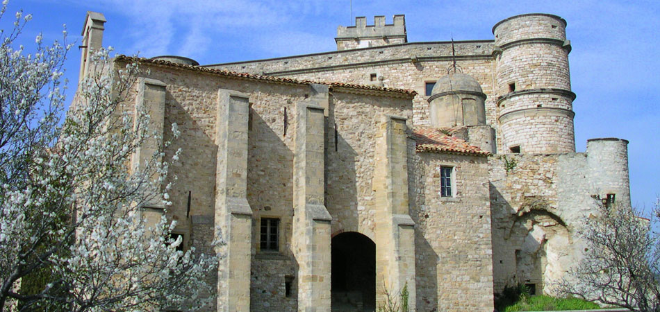 Château du Barroux dans le Ventoux