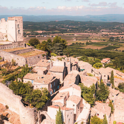 La route des châteaux du Luberon