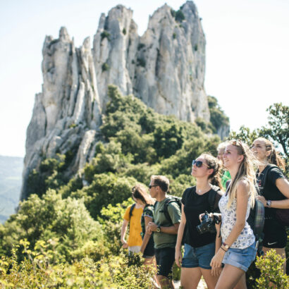 Randonnée dans les Dentelles de Montmirail