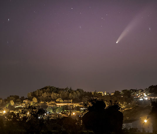 Etoile filante en Vaucluse