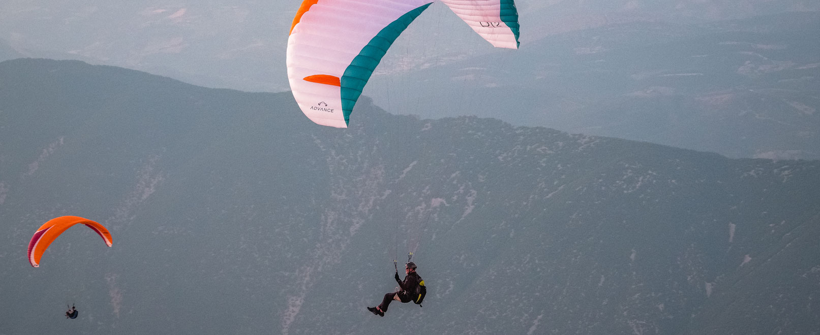 Parapente en Vaucluse © Verneuil