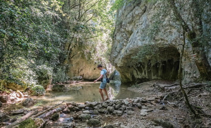 Randonnée dans les Gorges de la Nesque