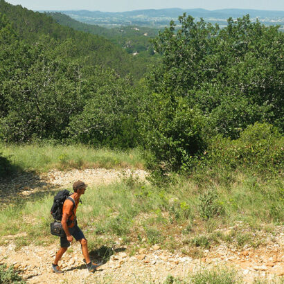 Randonnée des Vachères à Mondragon