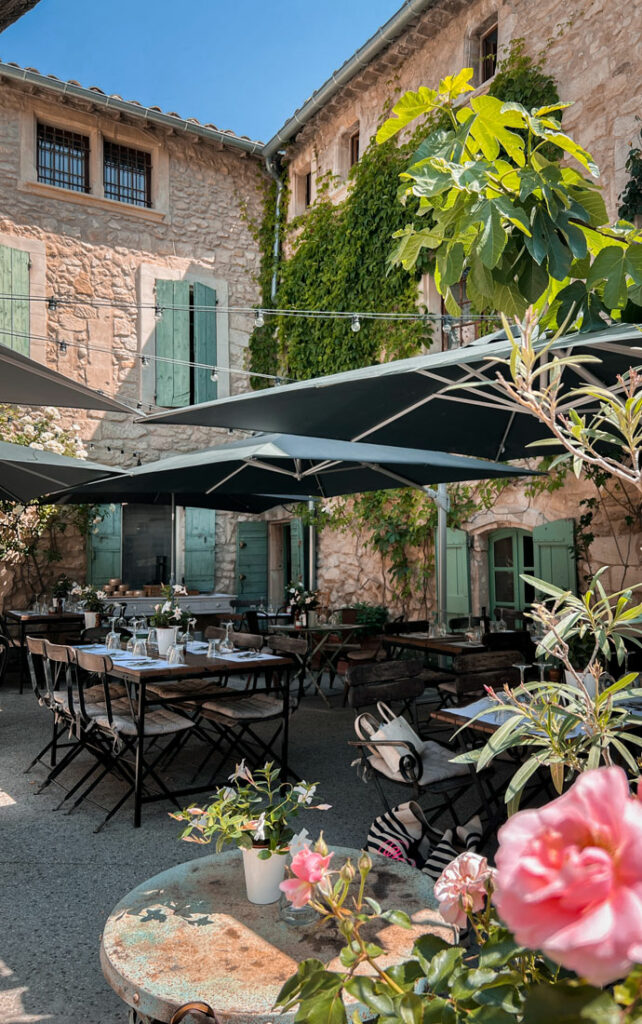 Terrasse à Oppède le Vieux