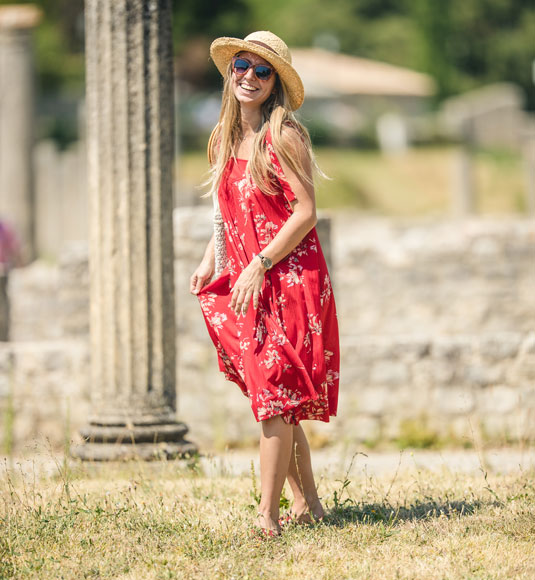 Visite des sites antiques de Vaison la Romaine