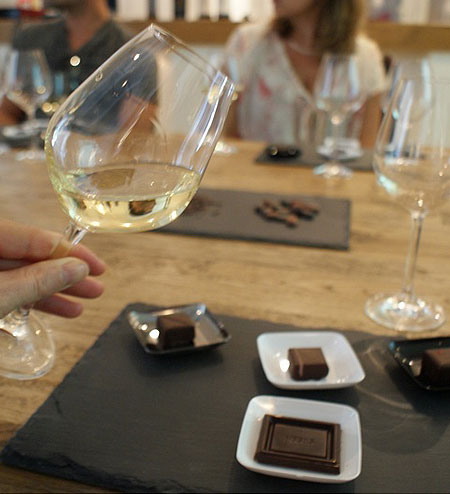 Atelier vin chocolat