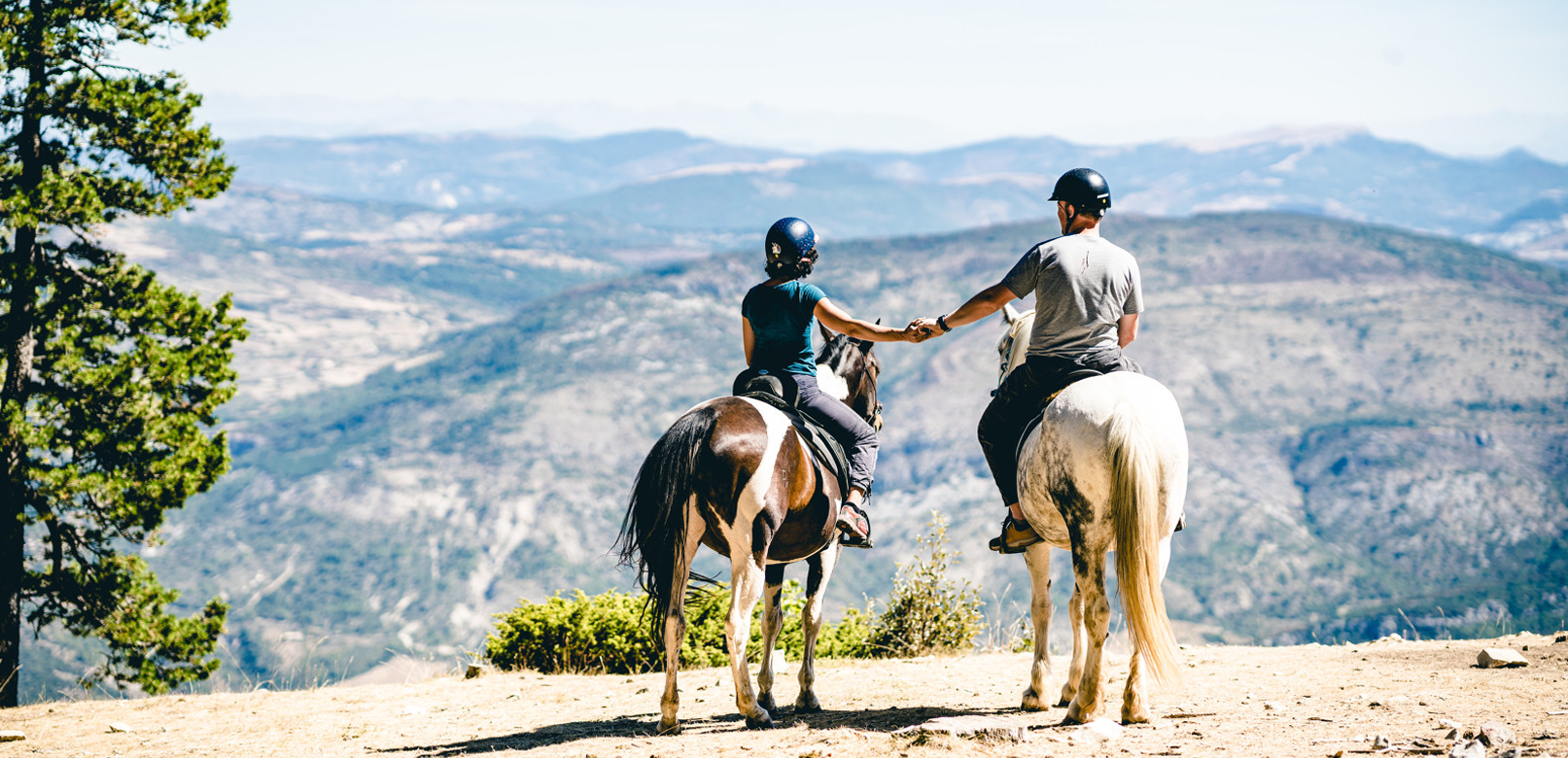 Balade à cheval au Ventoux © O’Brien